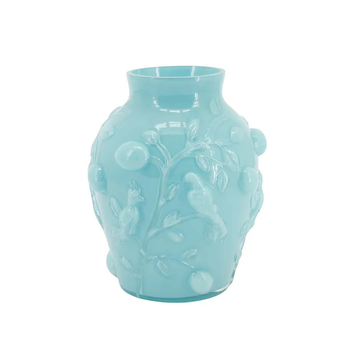 By-Boo, Mundblæst vase Aru H22 cm Light Blue