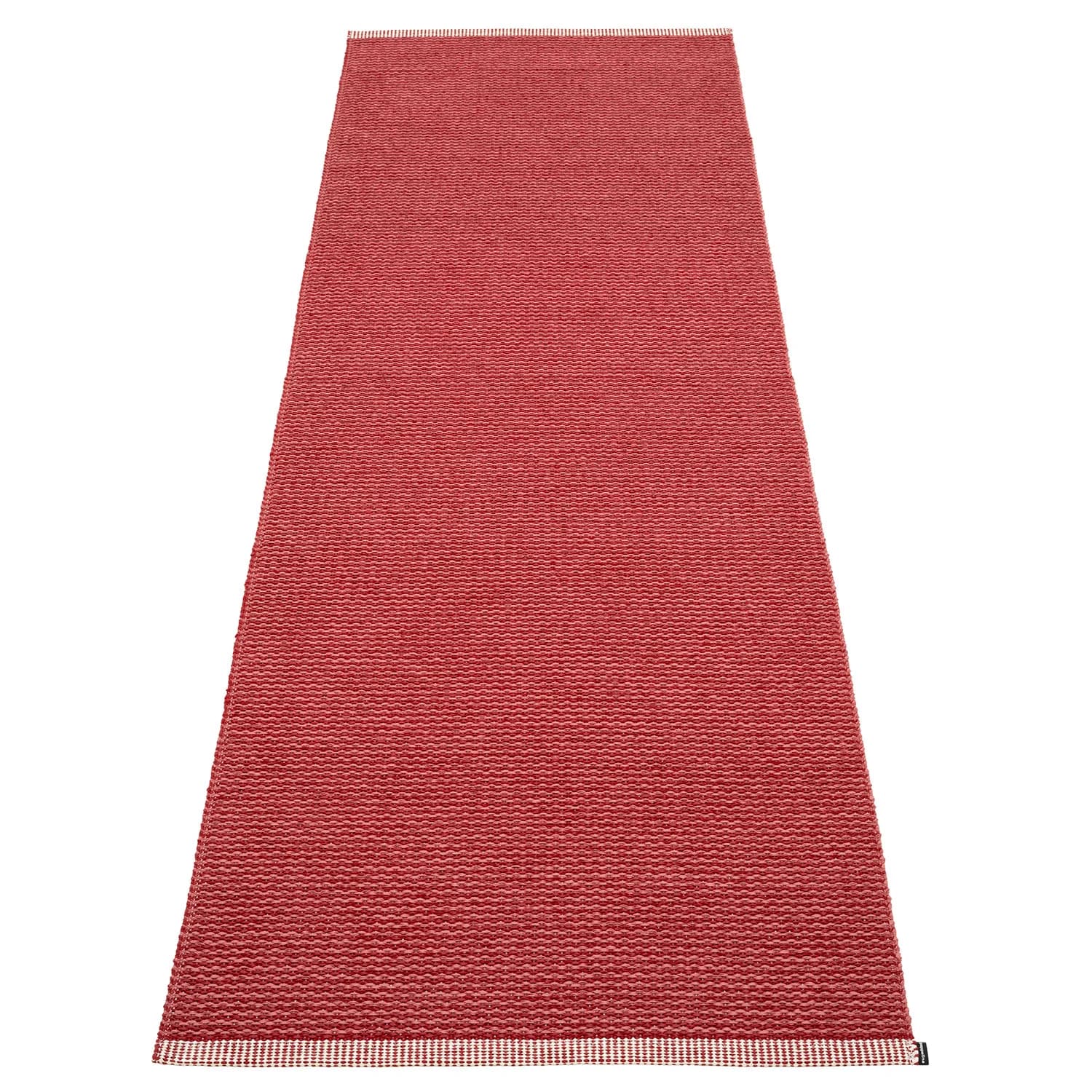 Pappelina, Mono tæppe 70x200 cm blush / dark red