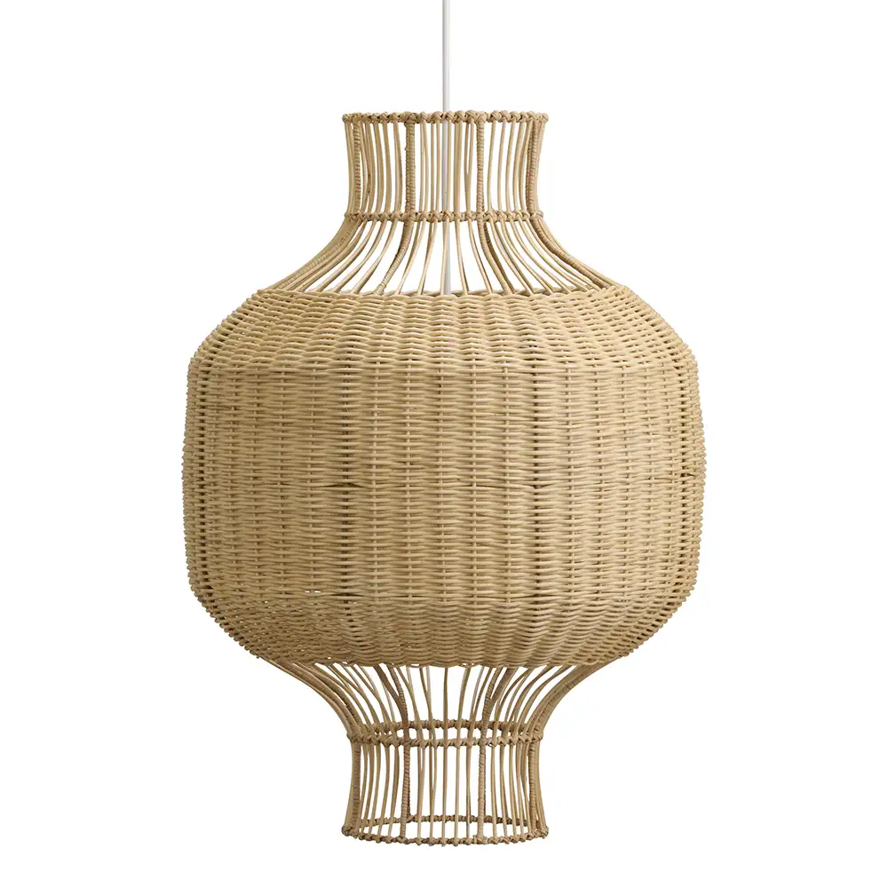 Sika Design, Hikari lampeskærm i naturratan