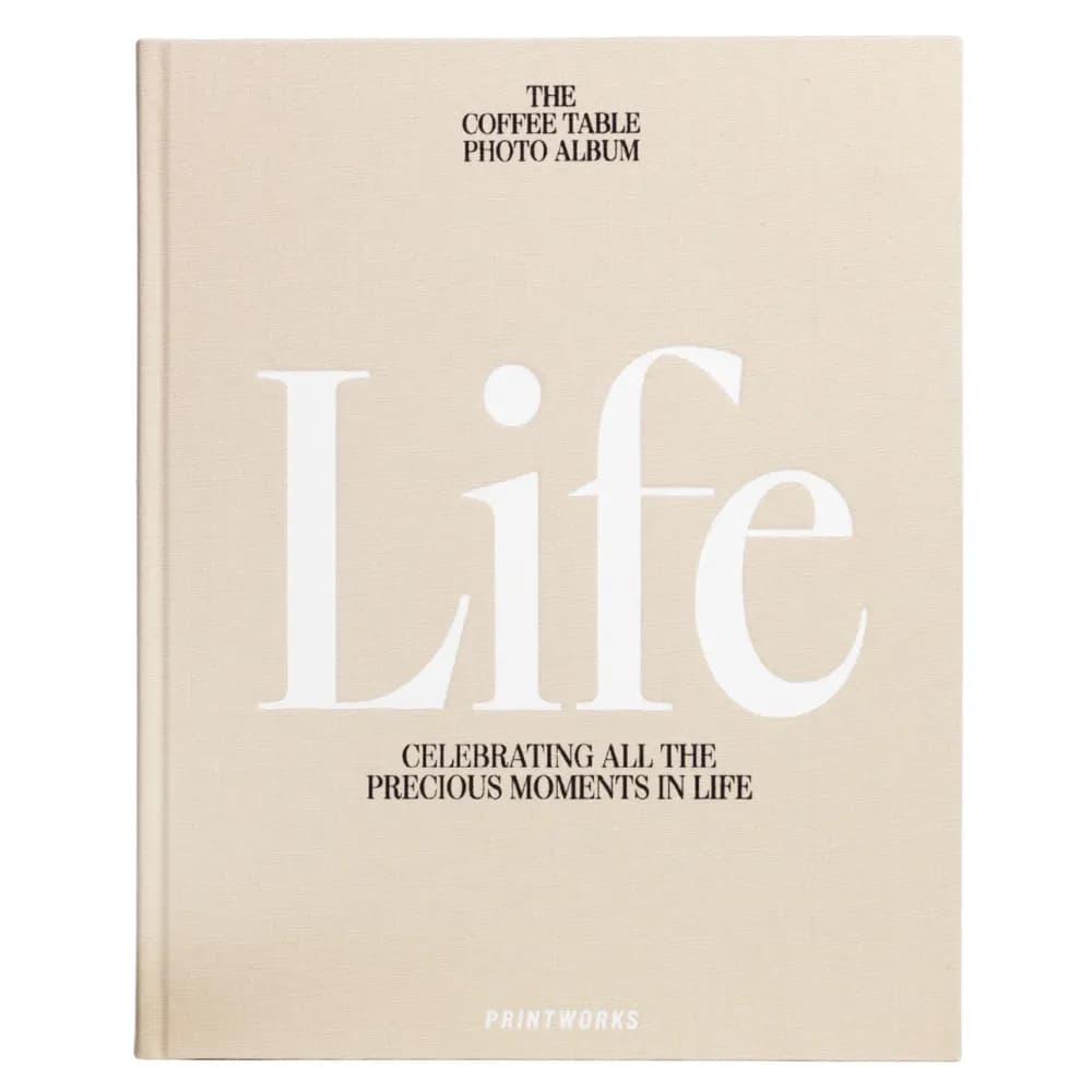 Printworks, Photo Book - Life, Beige