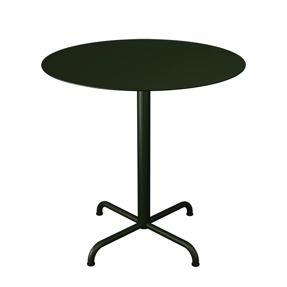 Houe, PICO Sofabord Ø74 cm, 4 ben understel Olive green