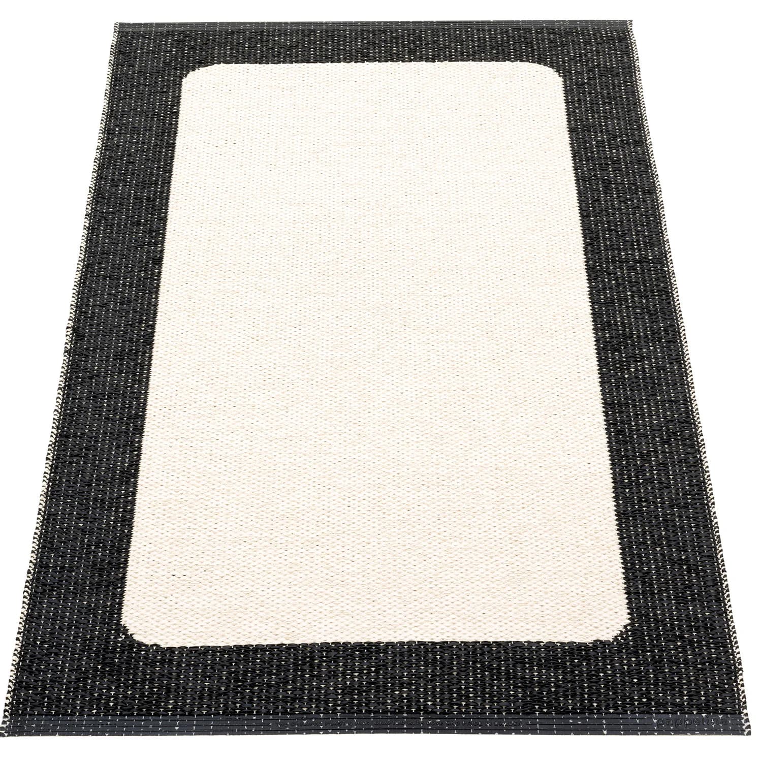 Pappelina, Ilda tæppe 70x120 cm black / vanilla
