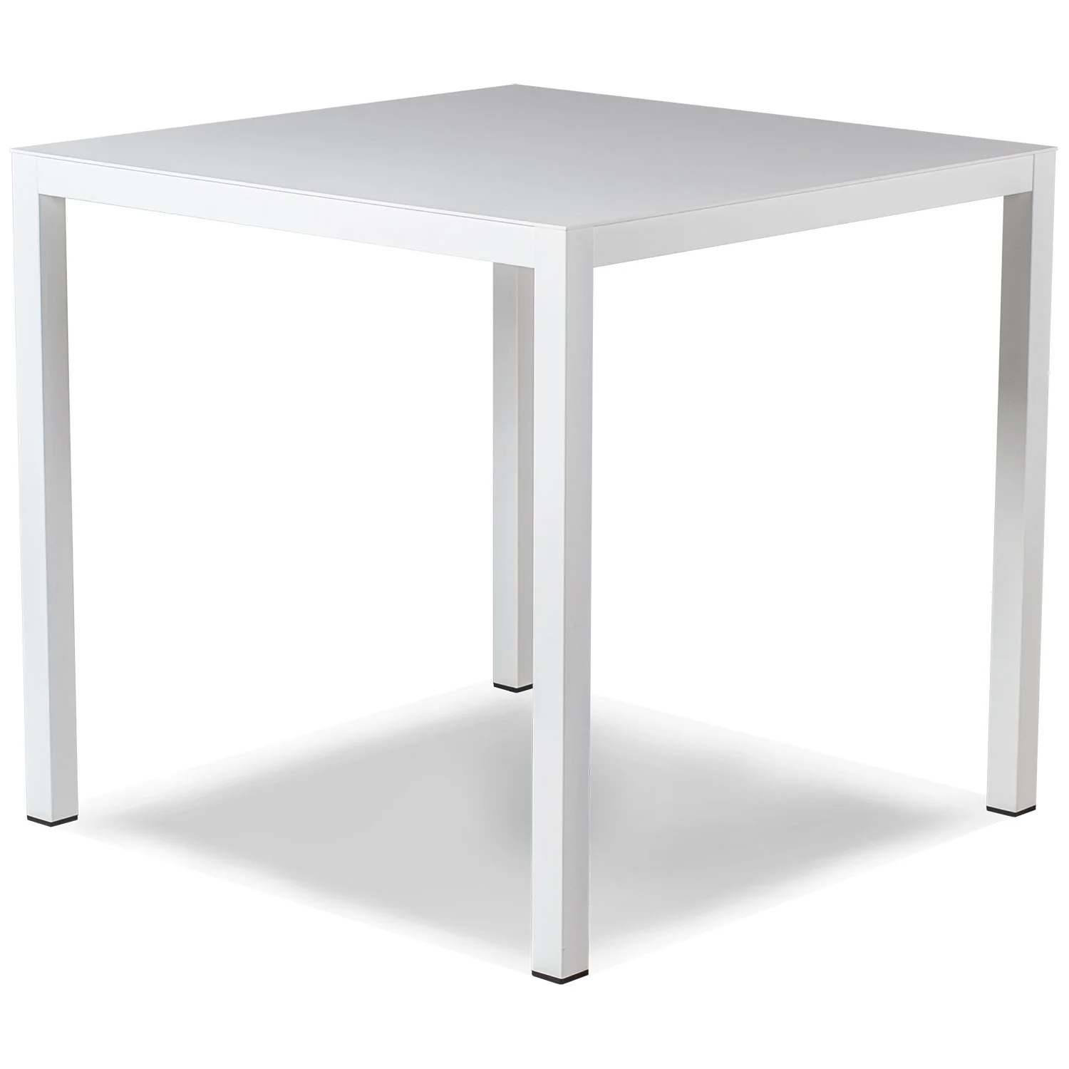 Fiam, Aria spisebord 70x70 cm white aluminium