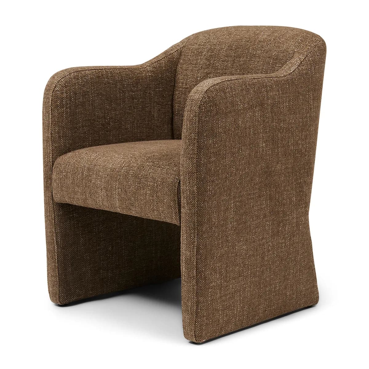 Riviera Maison, Spisebordsstol Napoli Brown med armlæn
