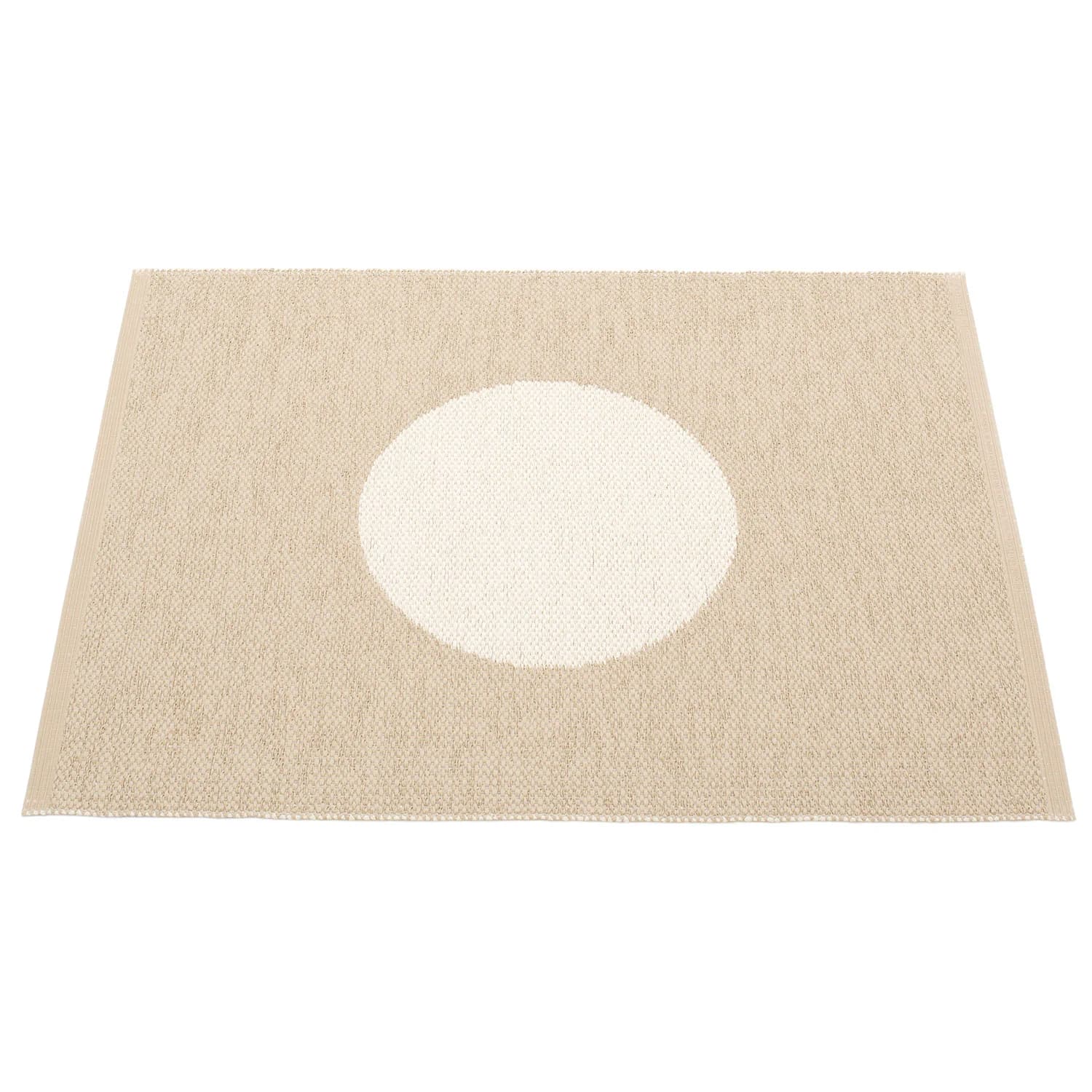 Pappelina, Vera tæppe 70x90 cm small one beige / vanilla