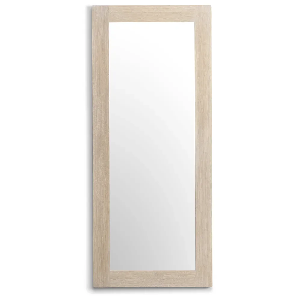 Oscarssons Möbel, Nova Mirror 90x38 cm Hvidolieret eg