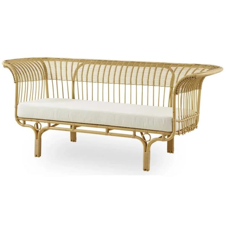 Sika Design, Sofa Belladonna Alu-Rattan Natur