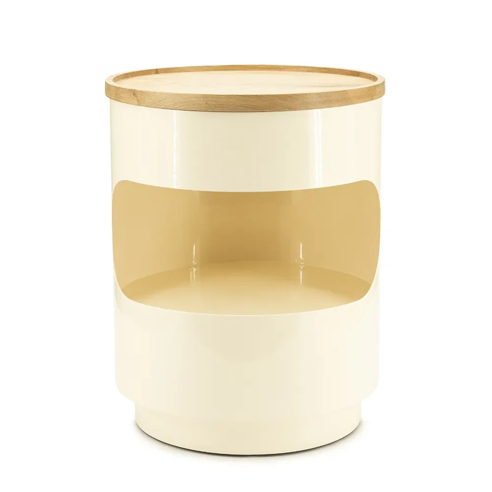 By Boo, Tondo sidebord 37 cm beige