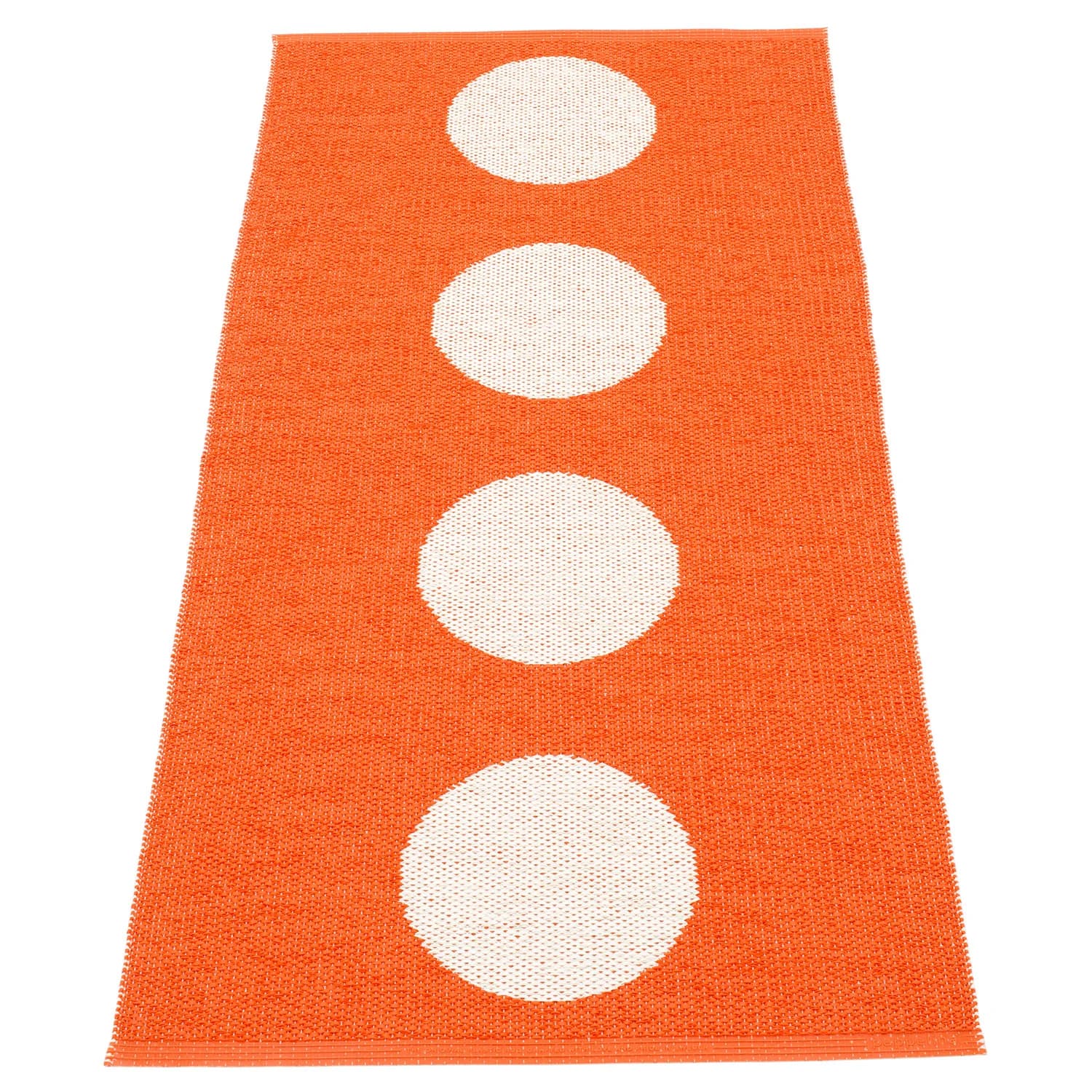 Pappelina, Vera tæppe 70x150 cm orange / vanilla