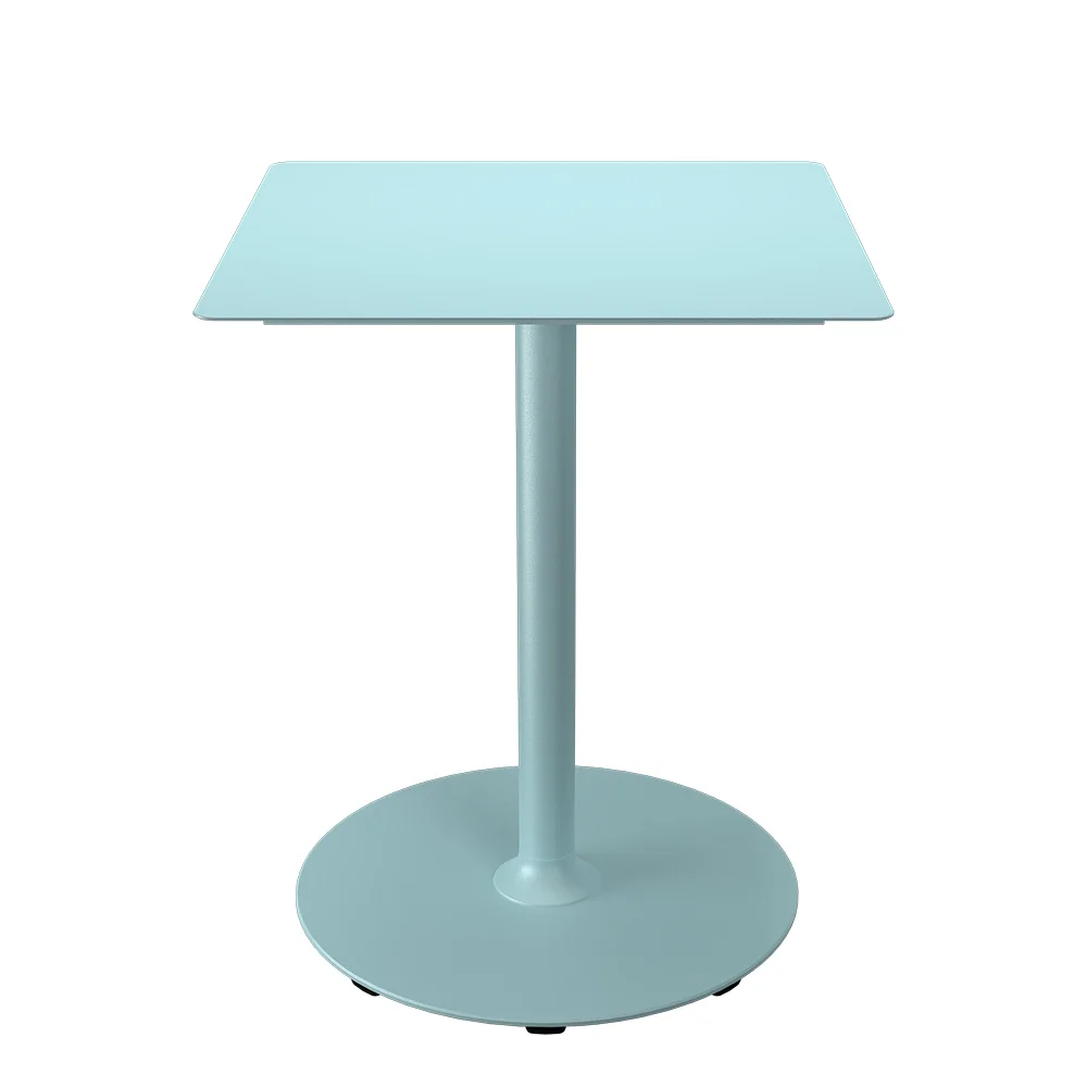 Houe, PICO Sofabord 60x60 cm, rund fod ice blue