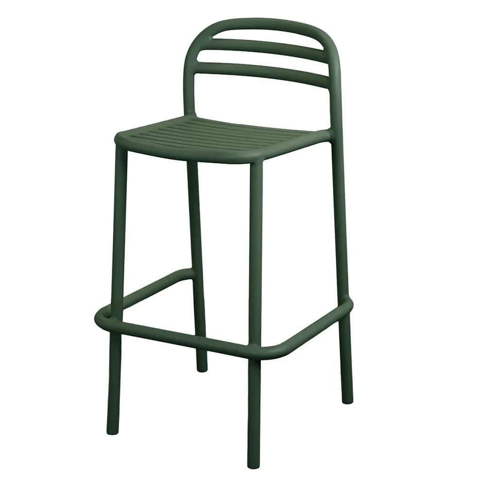 Cane-line, Bliss barstol, stabelbar Dark green, aluminium