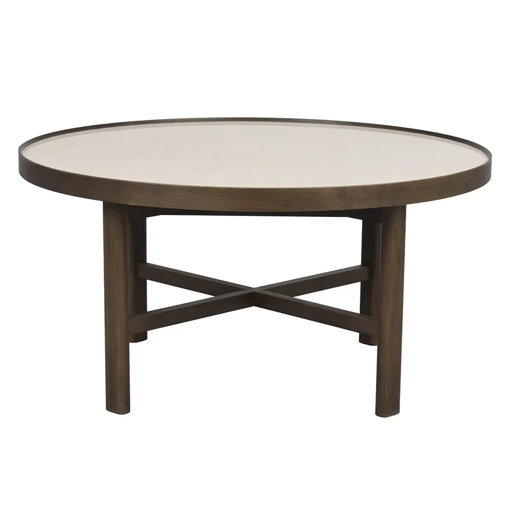 Rowico Home, Marsden sofabord Ø90 cm keramik/eg