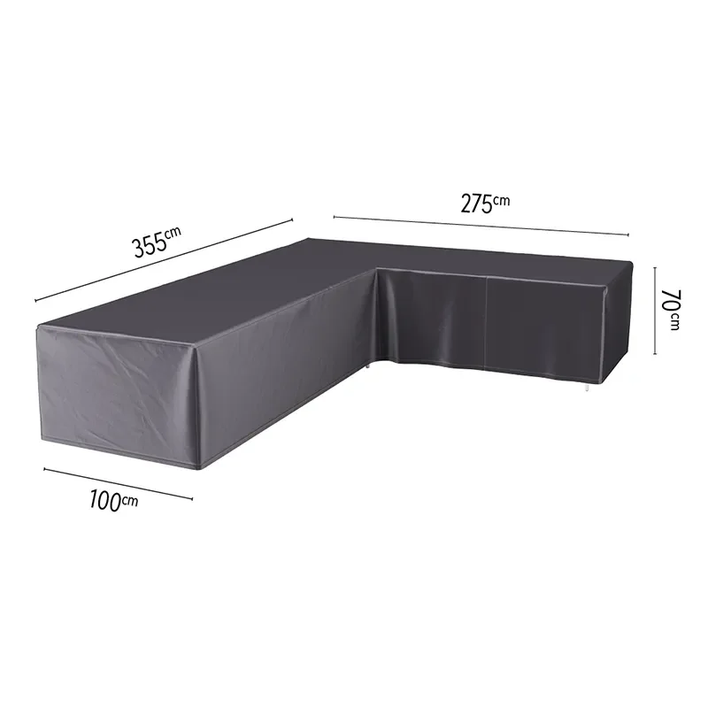 Platinum Aerocover, Møbelovertræk Hjørnesofa 355/275x100 cm