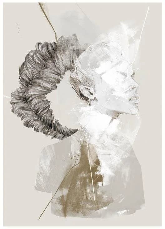 Anna Bülow, Anna Bülow poster Noise 2 50x70 cm sign/numrerat