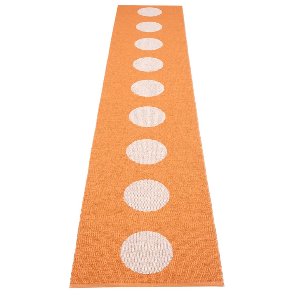 Pappelina, Vera Pop tæppe Pale Orange/Pearl Pink 70 x 360cm