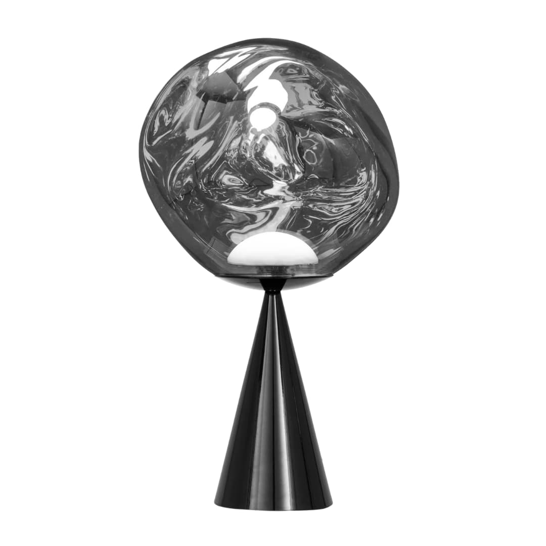 Tom Dixon, MeltBordlampe Silver LED