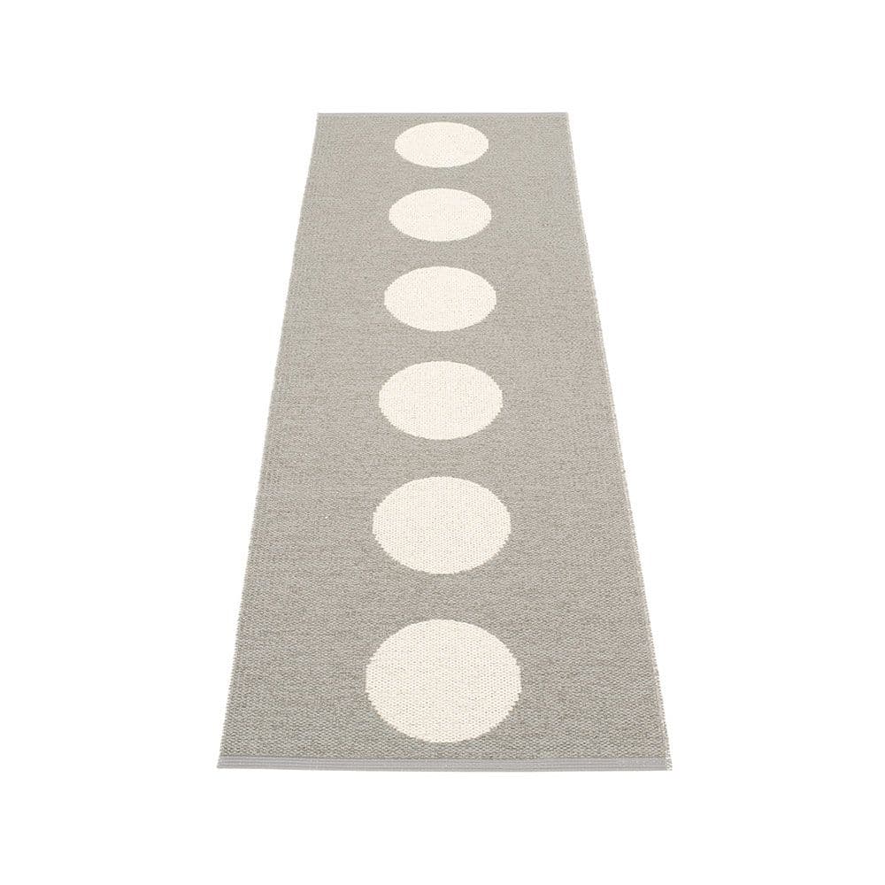 Pappelina, Vera tæppe 70x225 cm warm grey/vanilla