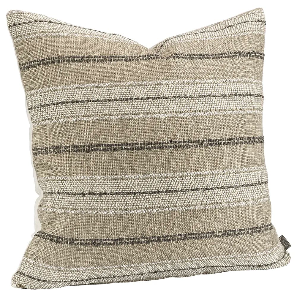 Artwood, Nomad Multi Stripe Pudebetræk Linen 60x60 cm