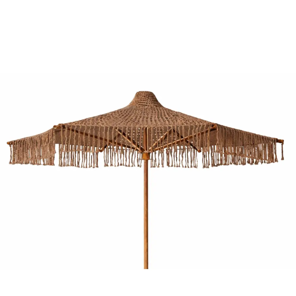 Hillerstorp, Alba 200 cm parasol brun