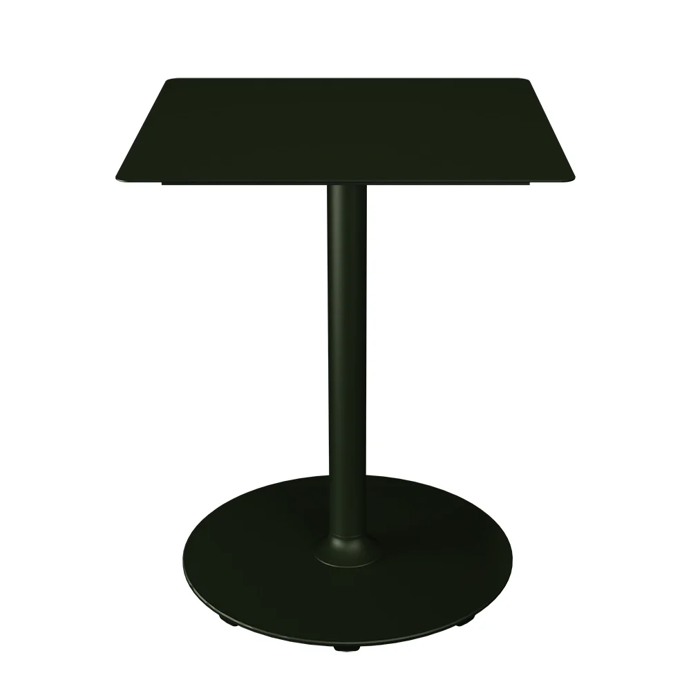 Houe, PICO Sofabord 60x60 cm, rund fod Olive green