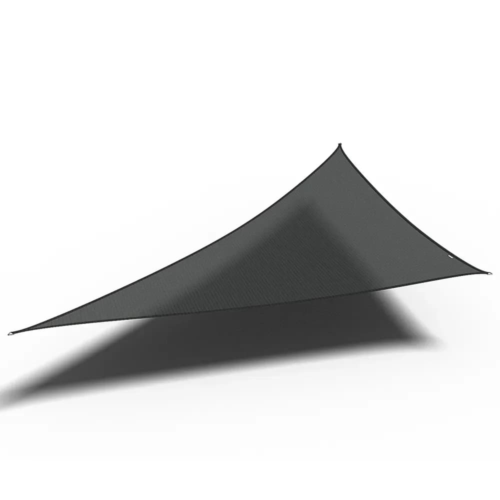 Platinum Sun & Shade, Coolfit solsejl, trekantet, 90°, 400 x 570 cm, sort