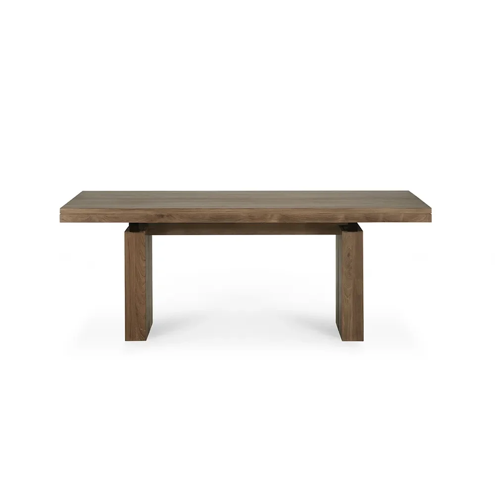 Ethnicraft, Double Spisebord 100x200-300 cm Teak
