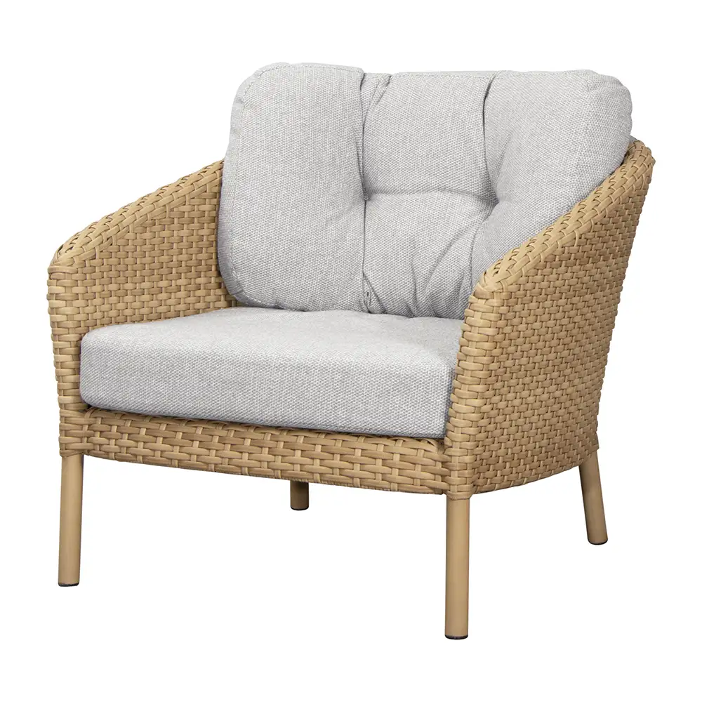 Cane-line, Ocean hyndesæt til loungestol Light brown, Wove