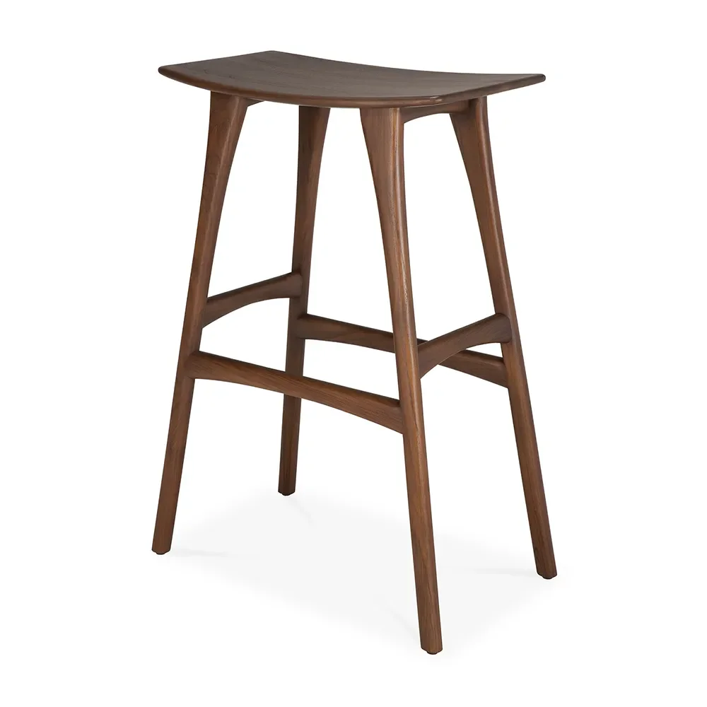Ethnicraft, Osso Barstol Brunlakeret teak