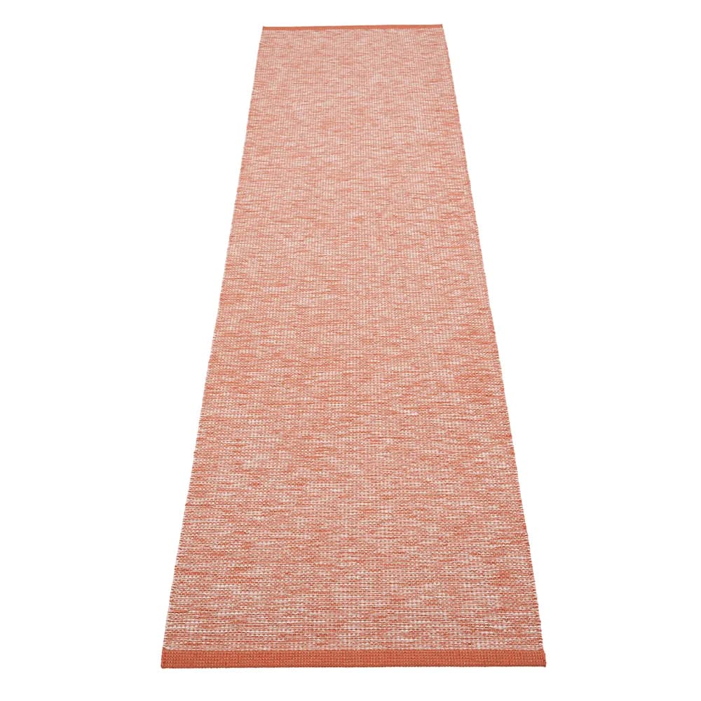 Pappelina, Sam tæppe 70 x 300 cm Brick/Pale Rose