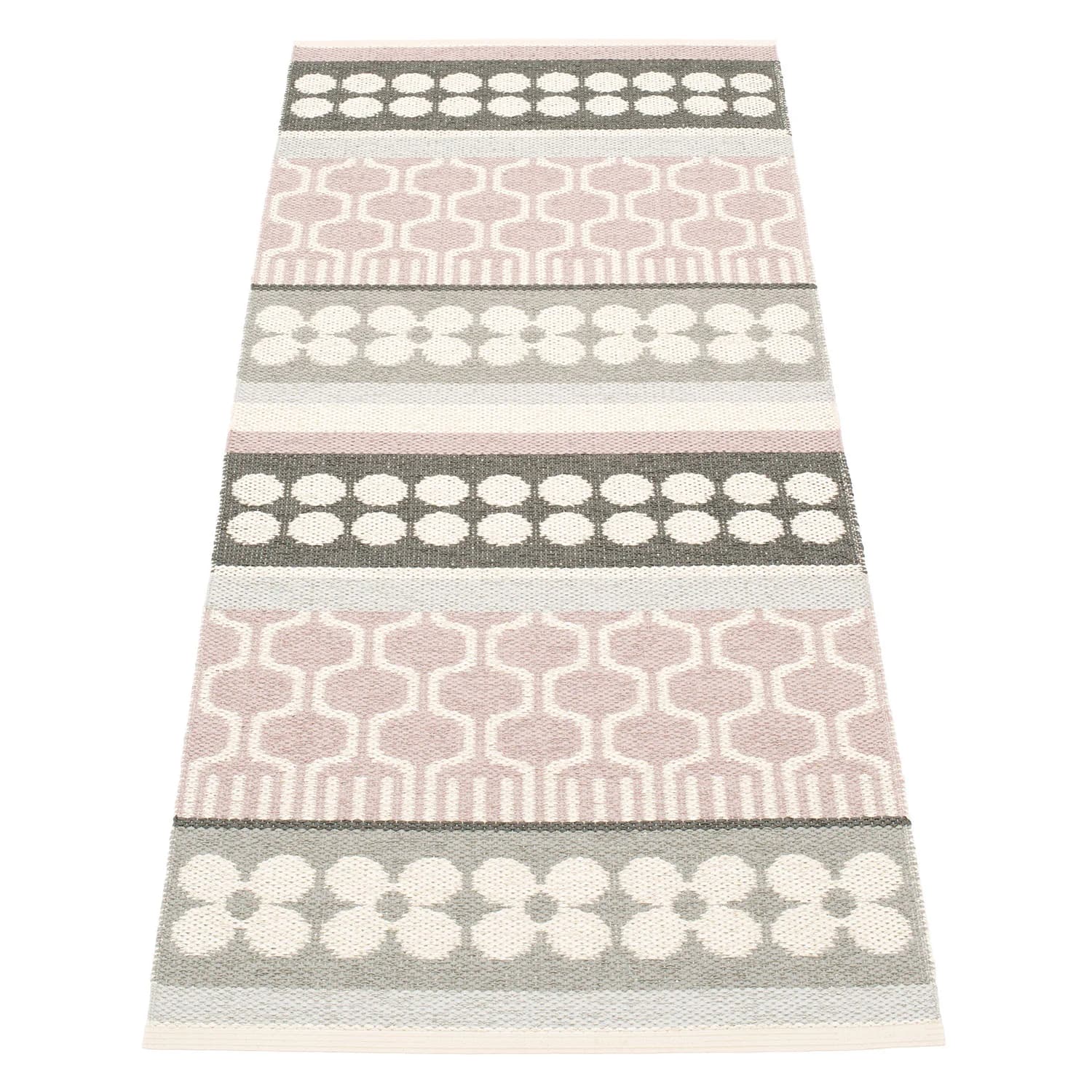 Pappelina, Asta tæppe 70x180 cm pale rose