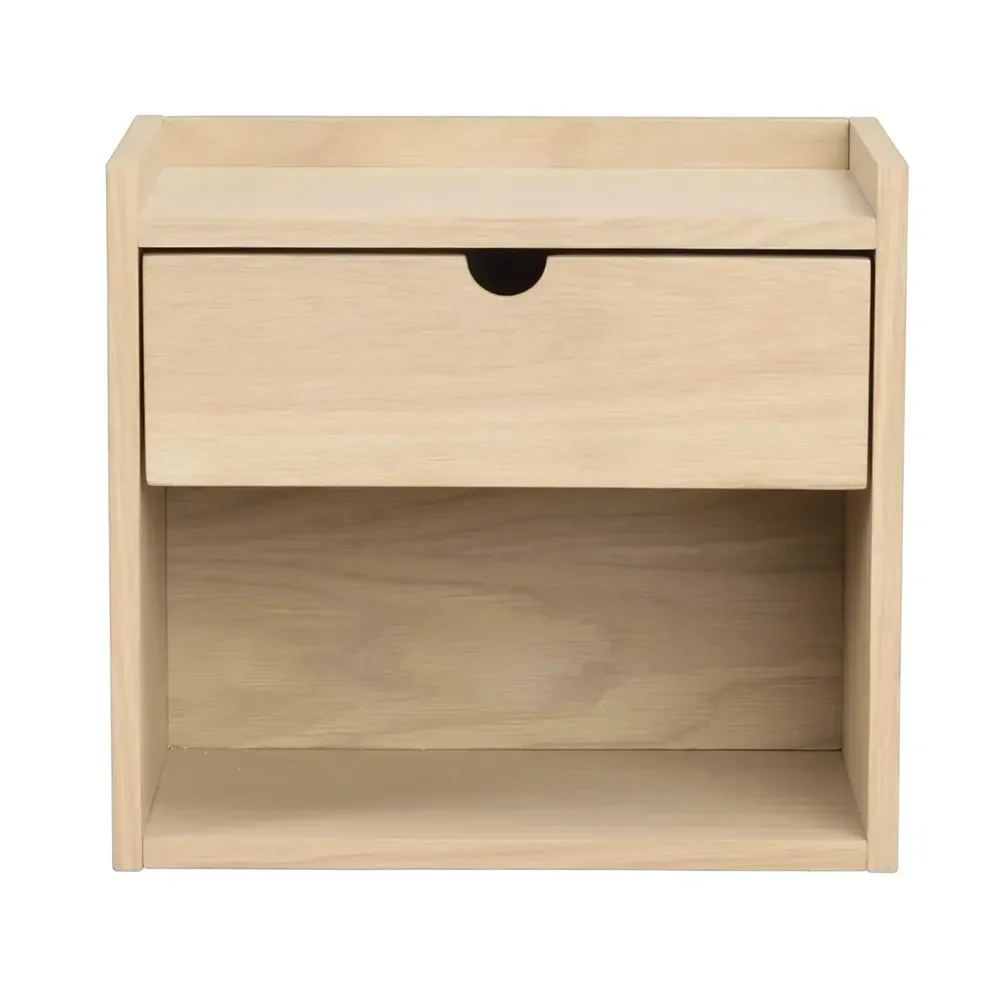 Rowico Home, Hillmond sengebord hvidpigmenteret eg