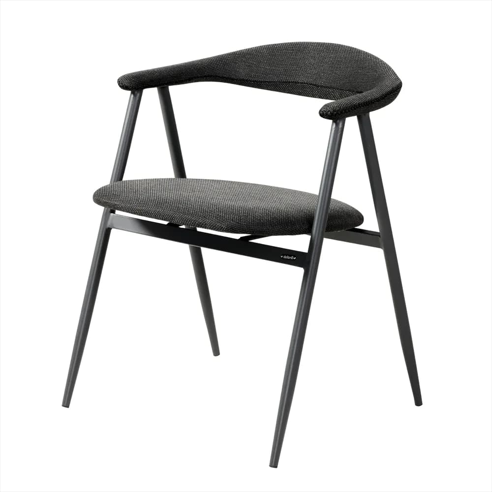 Brafab, Stol med armlæn Black Barley/Anthracite