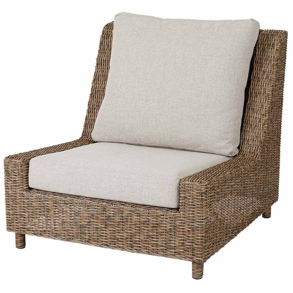 Brafab, Sandkorn Loungelænestol Natur Polyrattan Brafab