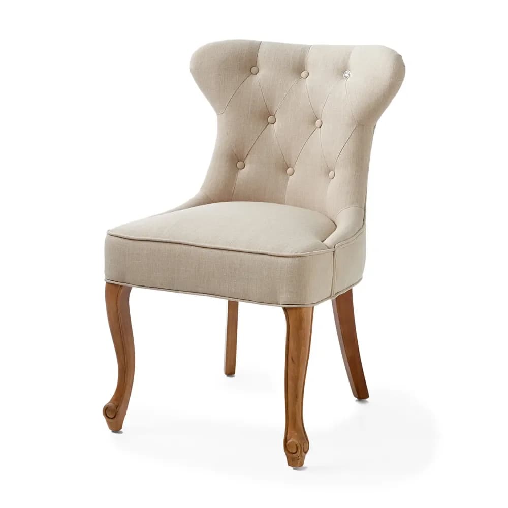Riviera Maison, George Spisebordsstol linen flax