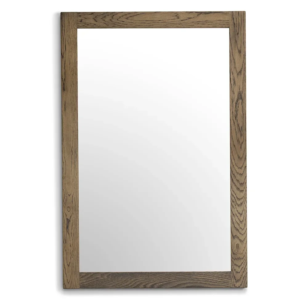 Oscarssons Möbel, Nova Mirror 90x60 cm røget eg