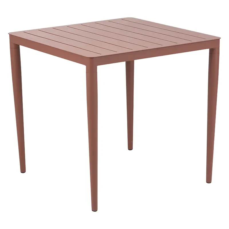 Brafab Bigby spisebord Zin Red, 76x76 cm