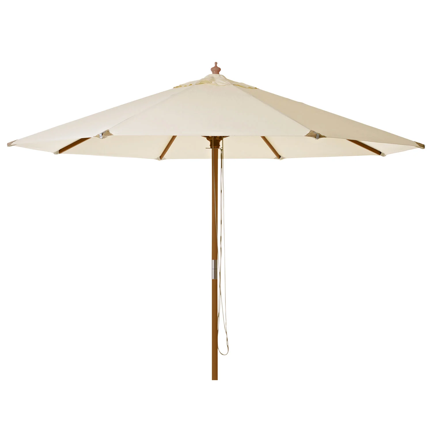 Cinas, Capri 300 cm parasol Træramme off-white