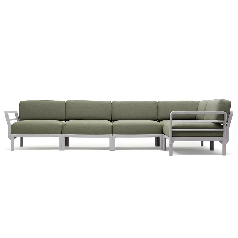 Nardi, Maximo 5 hjørnesofa Gesso - Timo