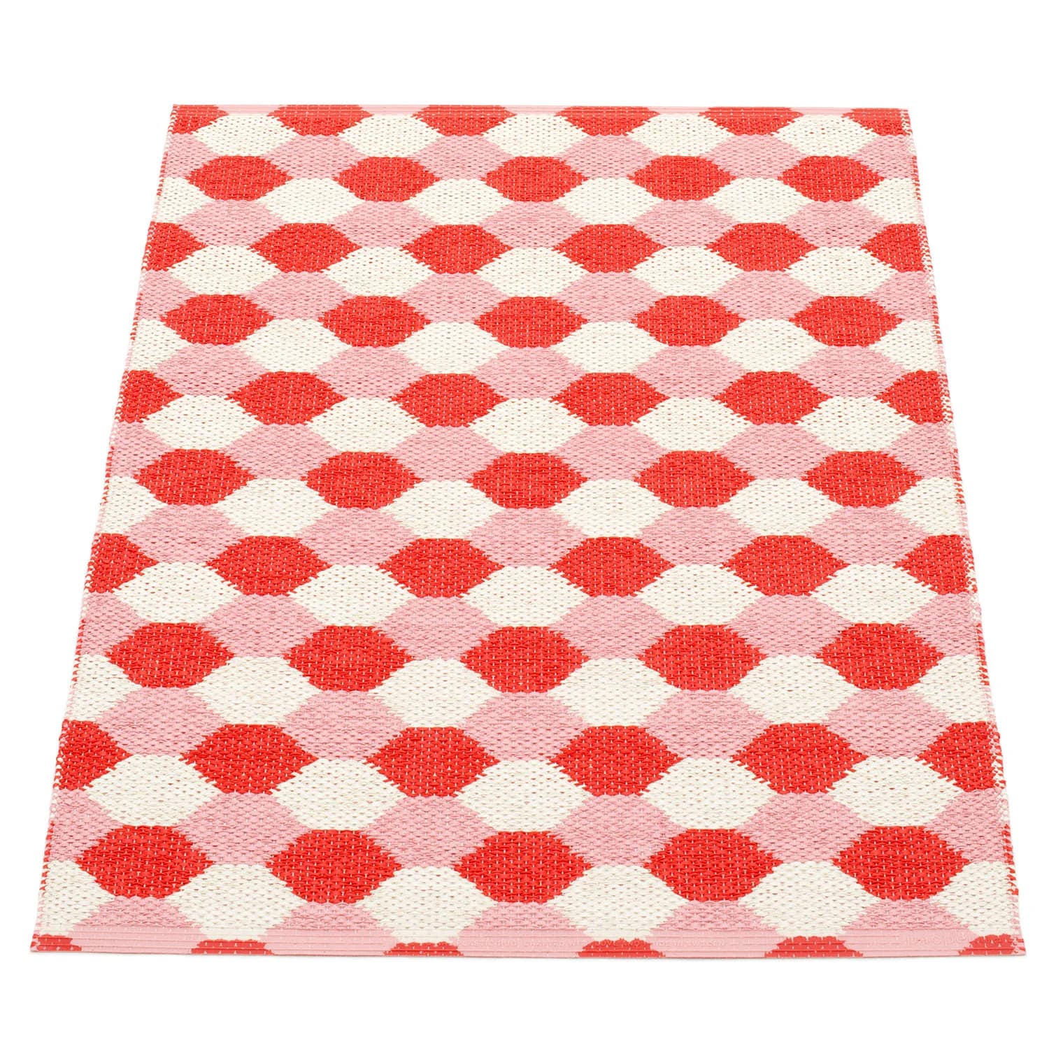 Pappelina, Dana tæppe 70x100 cm coral red / piglet / vanilla