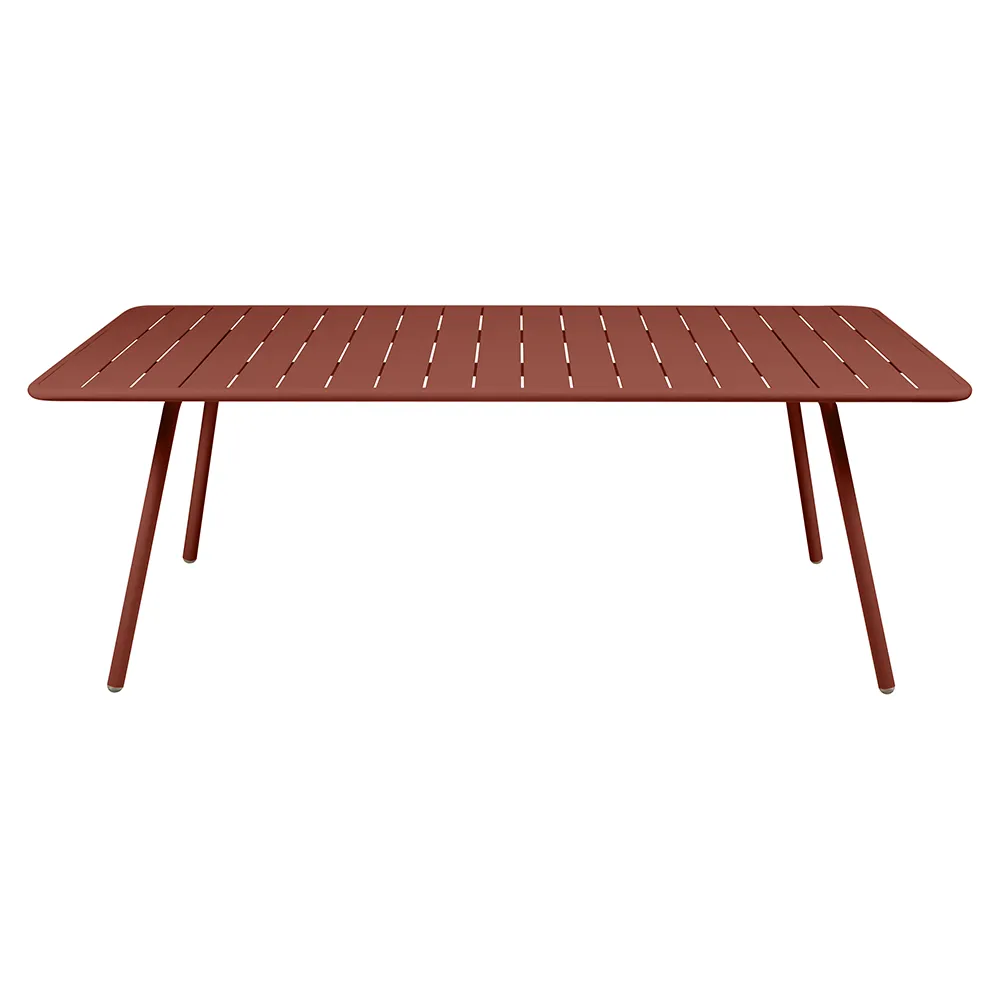Fermob, Luxembourg spisebord 100x207 cm Red ochre