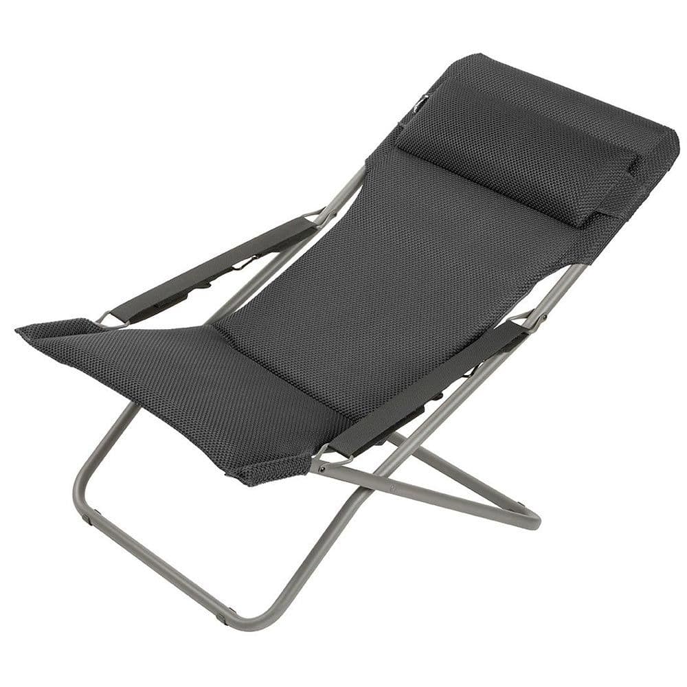 Lafuma Transabed BeComfort solstol Becomfort dark grey
