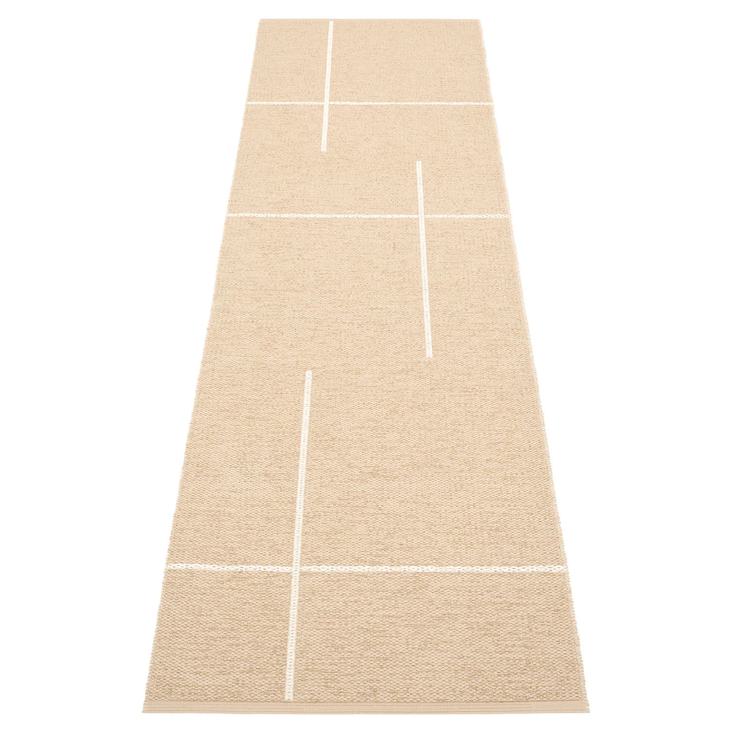 Pappelina, Fred tæppe 70x270 cm beige / vanilla
