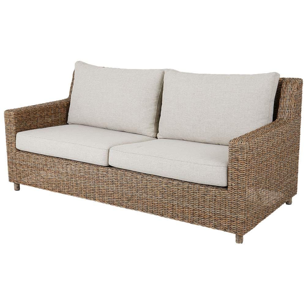 Brafab, Sandkorn Sofa Natur Polyrattan Brafab