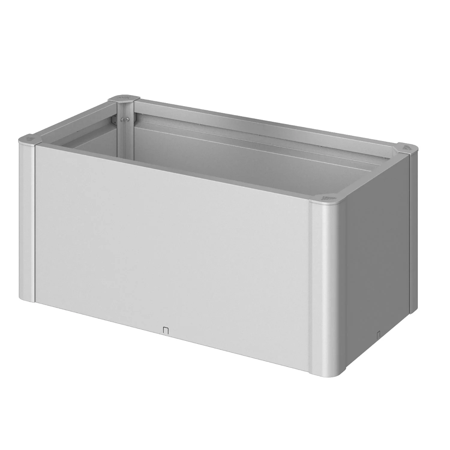 Biohort, Belvedere mini-plantebed, størrelse 100, metallisk sølv