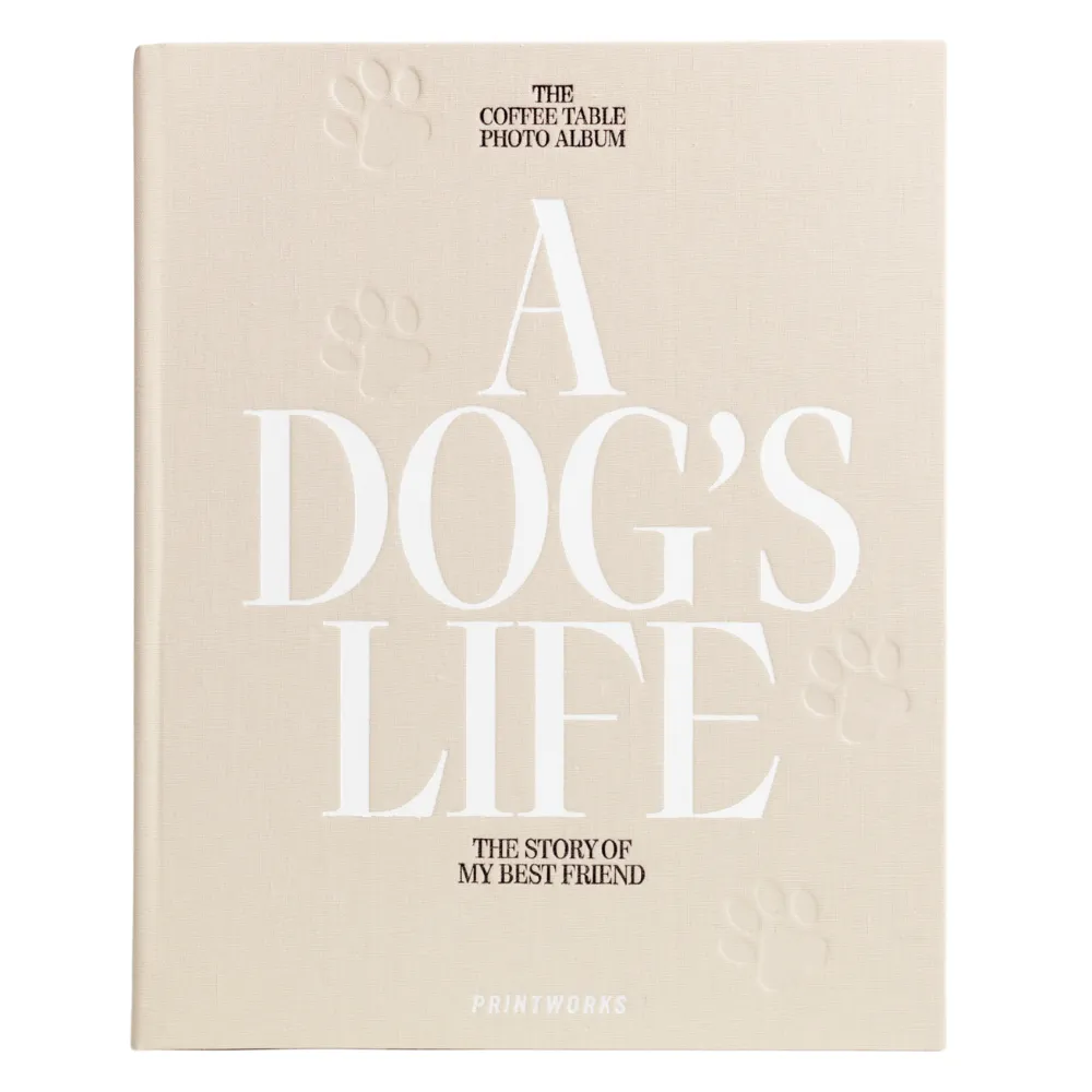 Printworks, Hunde fotoalbum - A Dog's Life