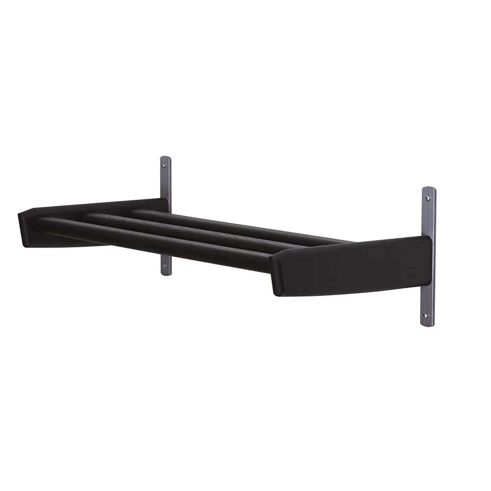 Oscarssons Möbel, Meja Skohylde 59 cm Sortbejdset eg