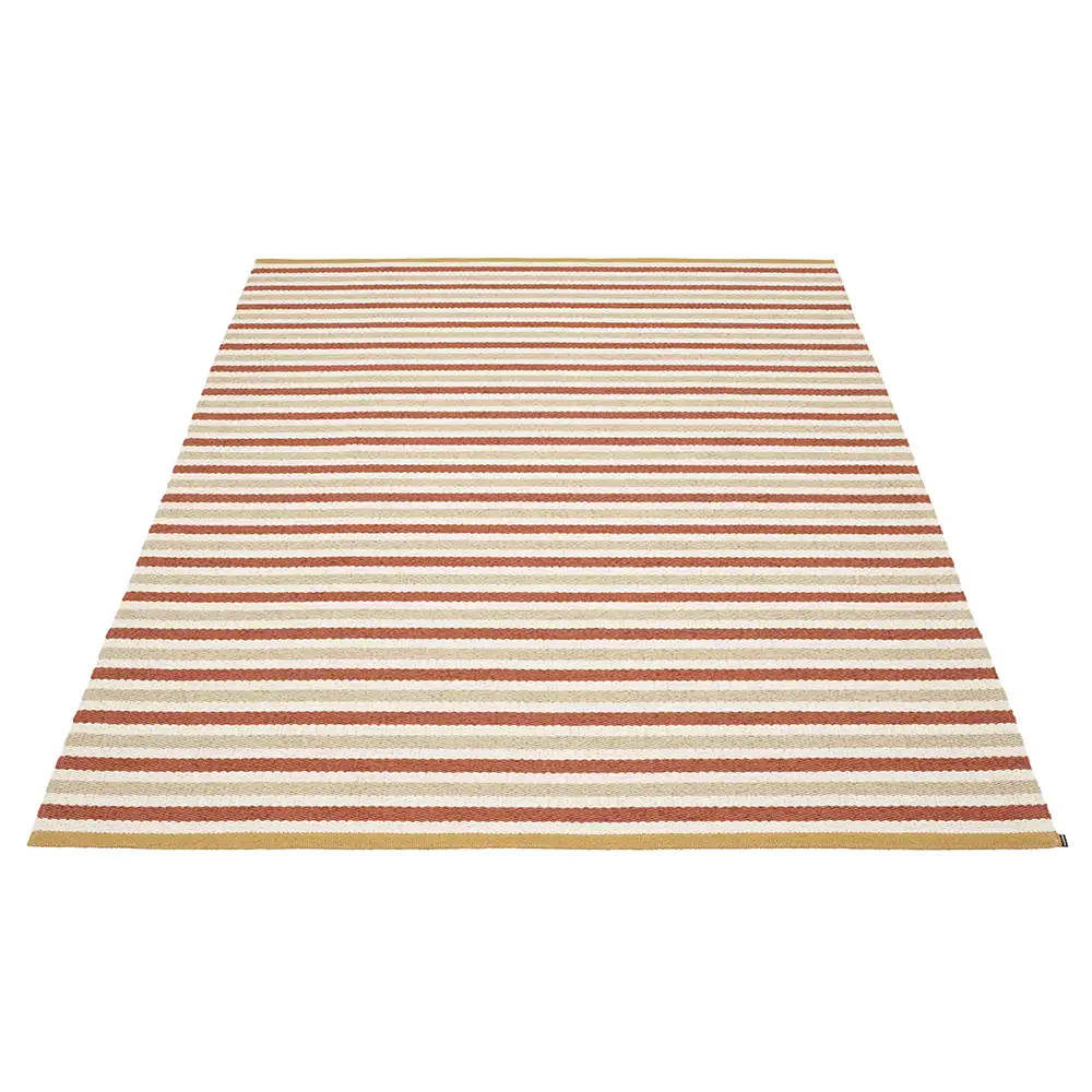 Pappelina, Teo tæppe 230x320 cm Brick/Beige/Vanilla