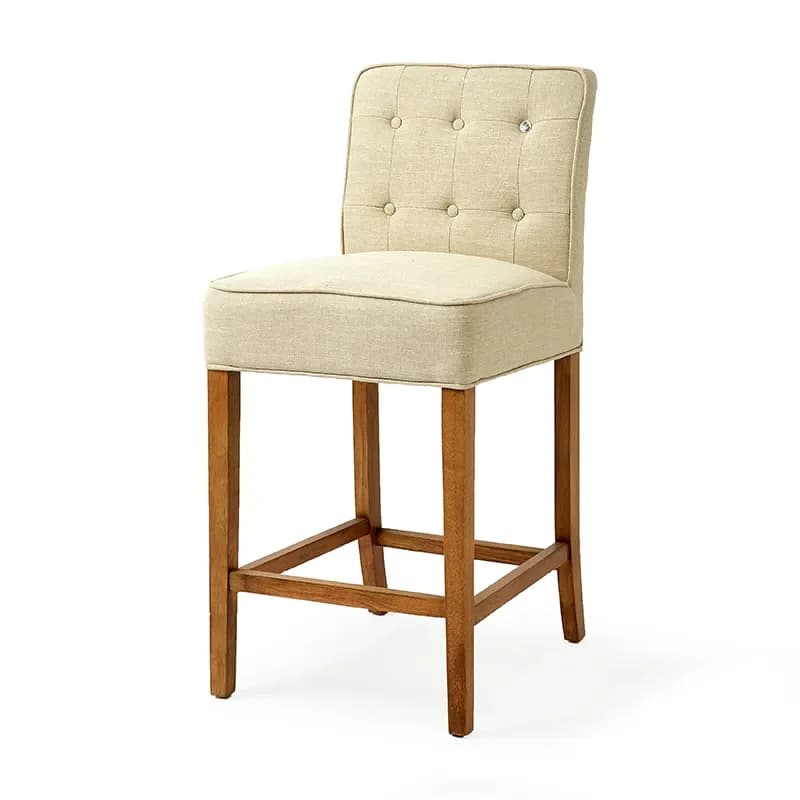 Riviera Maison, Cape Breton barstol Linen flax