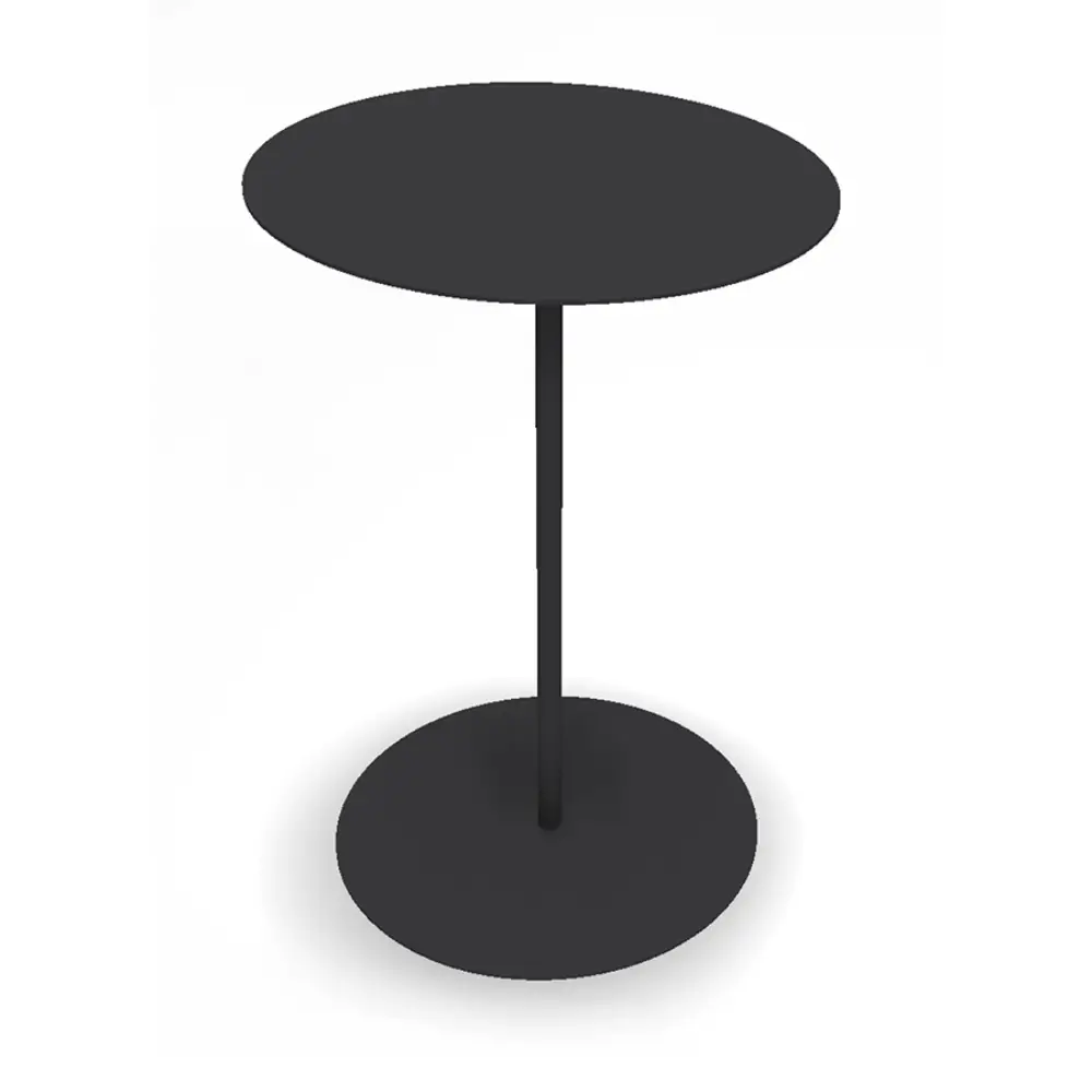 Hillerstorp, Jet Set sidebord Ø45x67 cm Sort