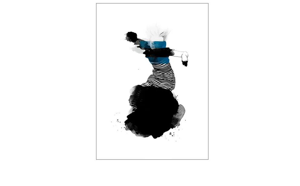 Anna Bülow, Anna Bülow poster Catch A Glimpse 50x70 cm poster/konsttryck/sign/num